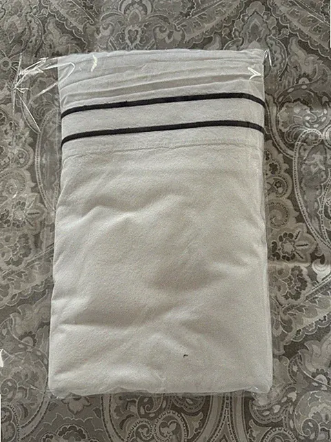 NEW Serena & Lily Southport White Sateen Queen Top Sheet