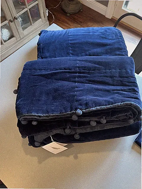 Serena And Lily Navy Q/F Quilt