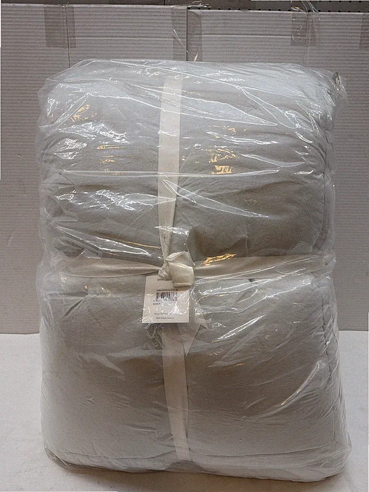Serena And Lily Sutter Linen Ultra-Loft Comforter in Sky King/ California King