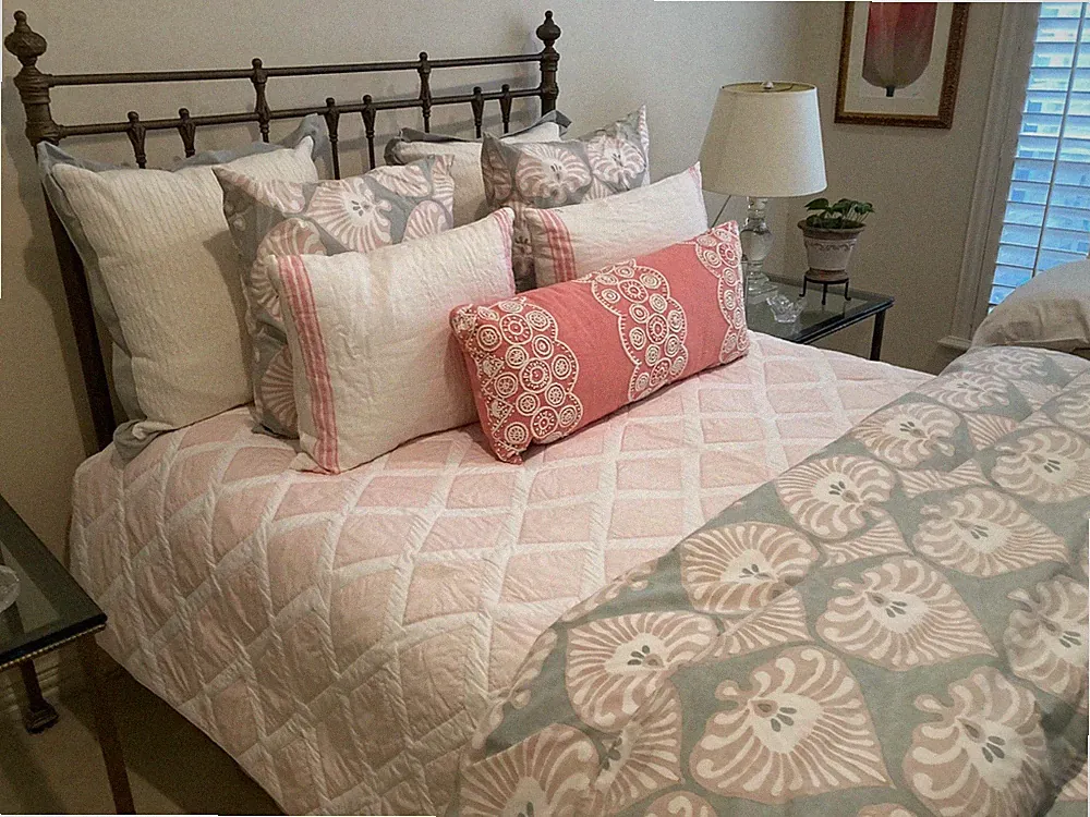 SERENA & LILY 16-PC QUEEN BEDDING BUNDLE - PALMETTO & PORTOFINO COLLECTIONS READ