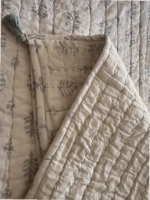 Serena & Lily Cambria Quilt In Sky Blue (Twin) with Matching Standard sham